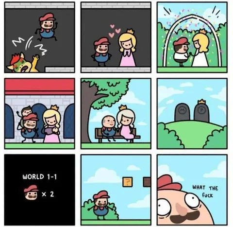 Mario Loses His Princess