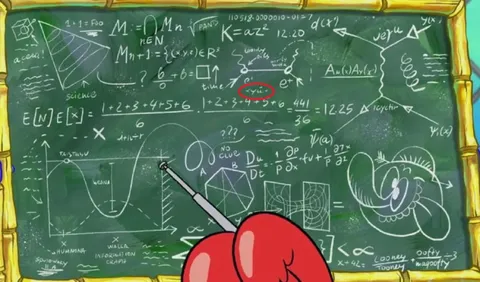 Mr. Krabs Solves Impossible Math