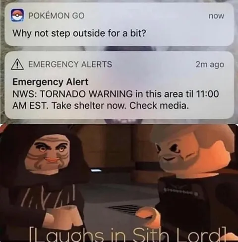 Laughs in Sith Lord