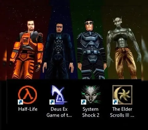 Classic PC Game Protagonists