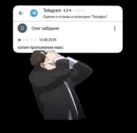 Копия приложения Макс — одна звезда