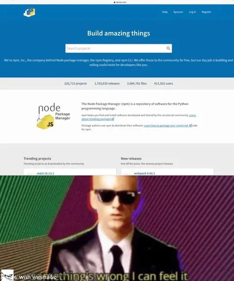 Something's Wrong With npm