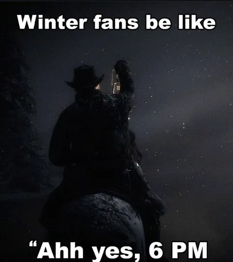 Winter Fans at Six PM