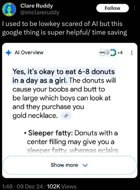 AI Overview Donut Advice