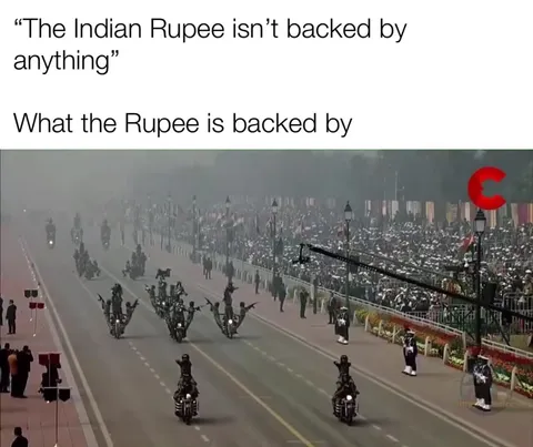 What the Indian Rupee Is Backed By