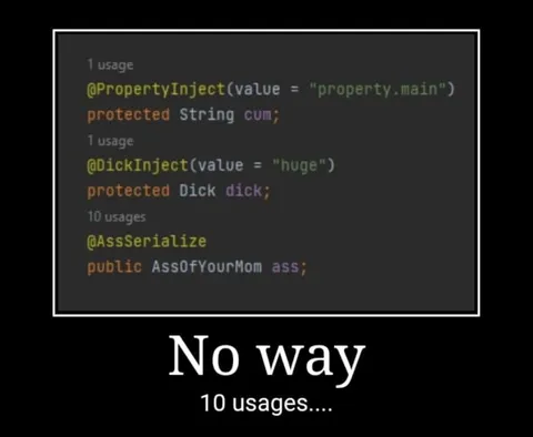 No Way, Ten Usages