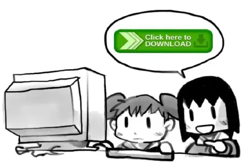 Kids Download Button Meme