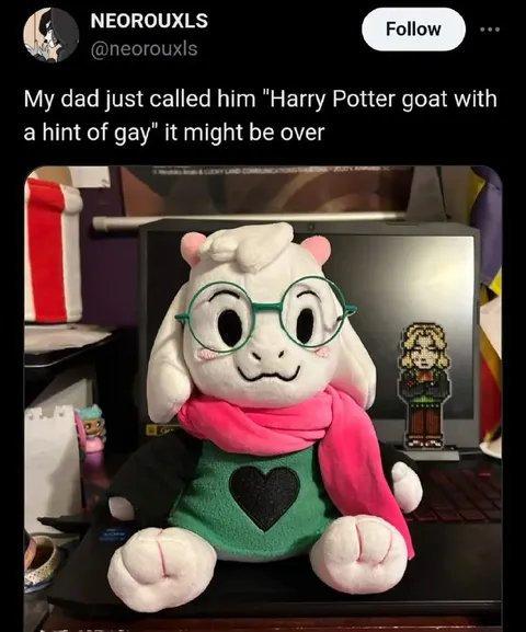 Harry Potter Goat With a Hint of Gay