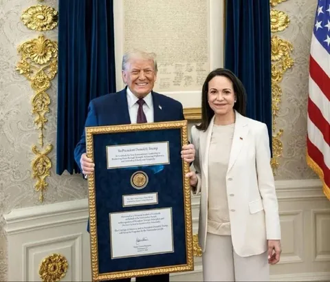 Trump Receives an Award