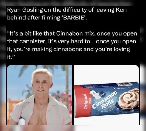 Ken Can't Leave Cinnamon Rolls