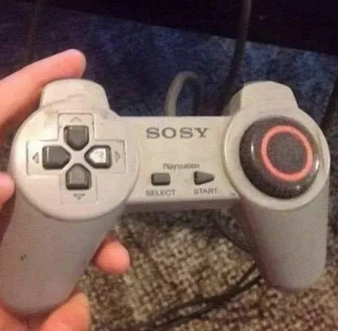 Fake PlayStation Controller