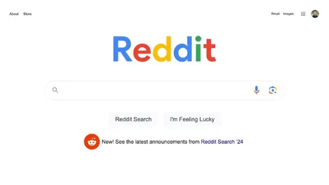 Reddit Search Homepage