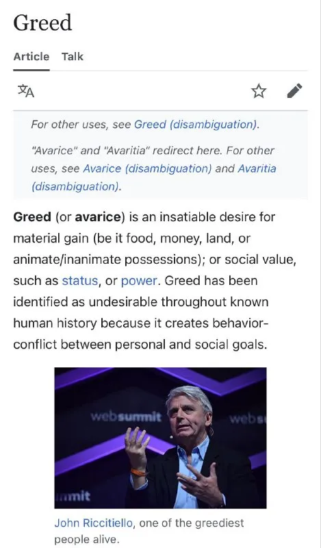 John Riccitiello Greed Wikipedia