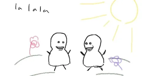 La la la snowmen