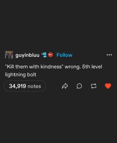 5th Level Lightning Bolt