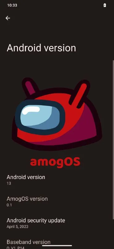 AmogOS Android Version