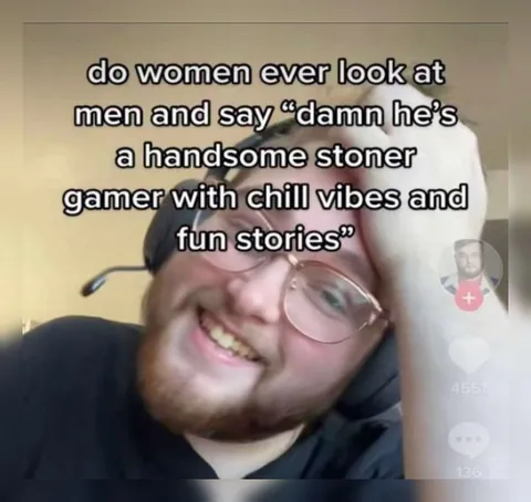 Handsome Stoner Gamer With Chill Vibes