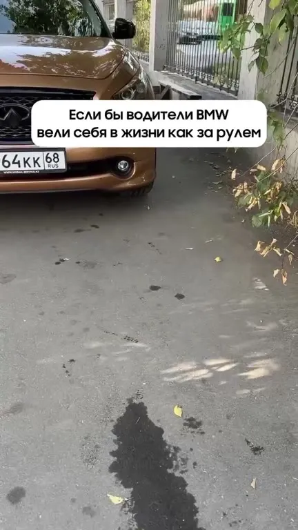 Если бы водители BMW жили как за рулём