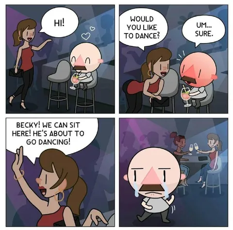 He’s About to Go Dancing