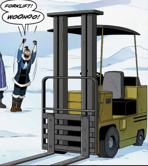Forklift Woohoo Celebration