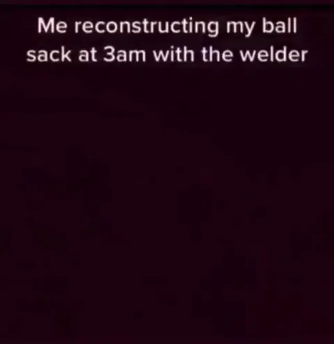 Reconstructing My Ball Sack at 3AM
