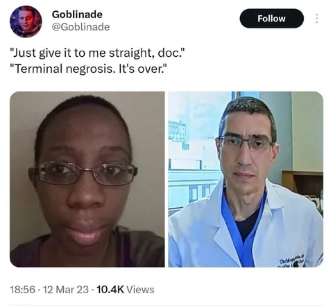Terminal Negro­sis Diagnosis