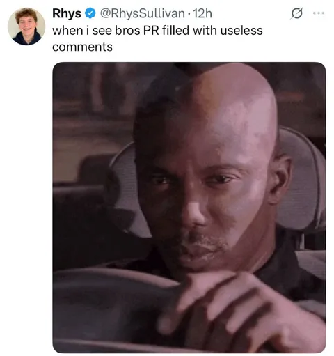 Bros PR With Useless Comments