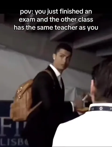 Ronaldo Hears About the Other Class