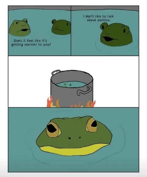 Frog Avoids Talking Politics