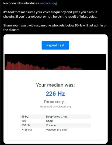 Voicecel Median 226 Hz