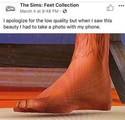 The Sims Feet Collection
