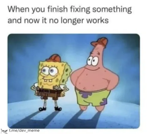 Fixing It Until It Breaks