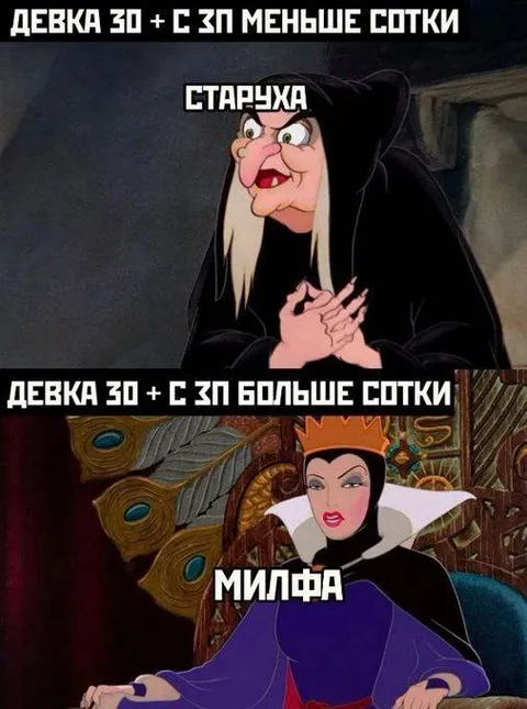 Зарплата превращает старуху в милфу