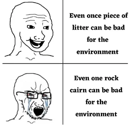 Even One Rock Cairn