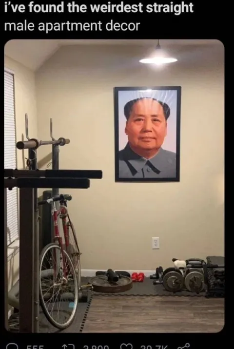 Weirdest Straight Male Apartment Decor