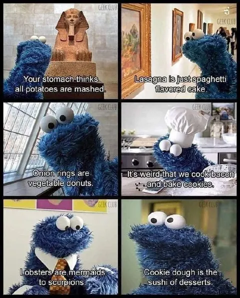Cookie Monster Food Logic