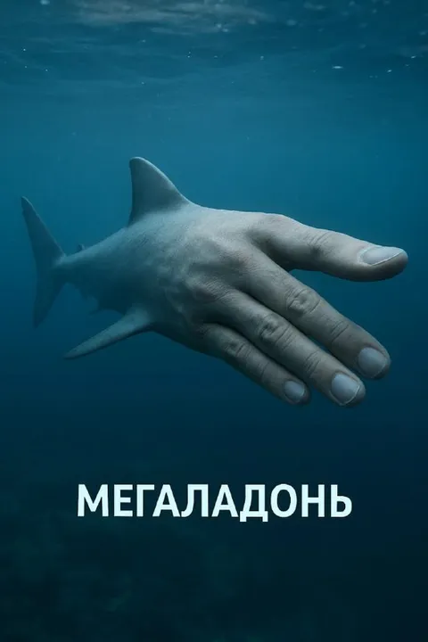 Мегаладонь под водой