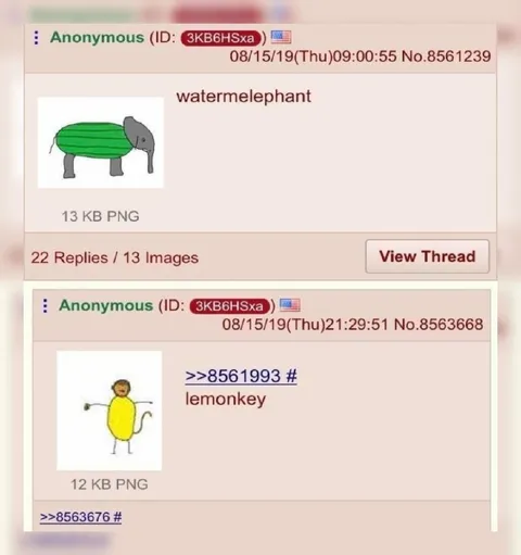 Watermelephant and Lemonkey