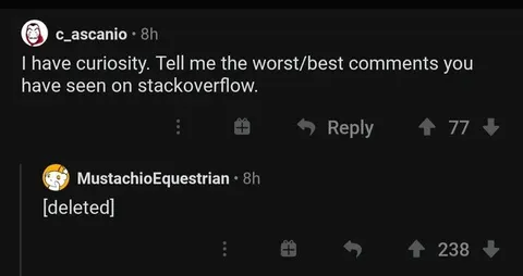 Worst Stack Overflow Comments
