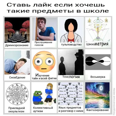 Предметы в школе для аутистов