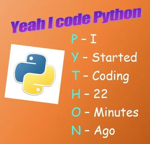 Yeah I Code Python