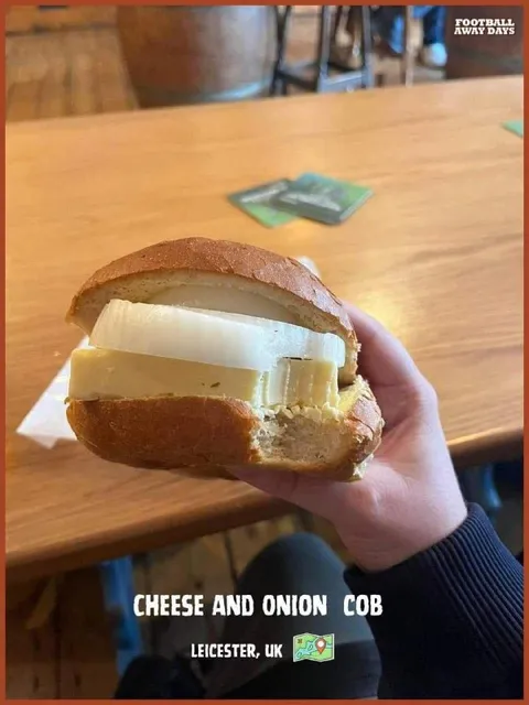 Cheese and Onion Cob