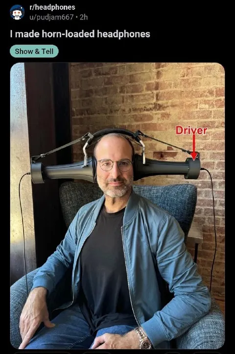 Horn-Loaded Headphones