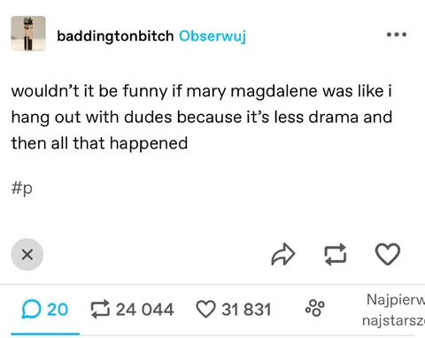 Mary Magdalene Avoids Drama