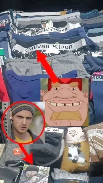 Calvah Klaun underwear display