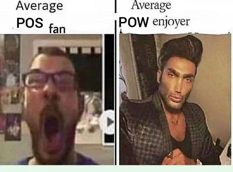 Average POS Fan vs POW Enjoyer
