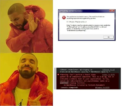Drake Rejects Memory Leak Warning