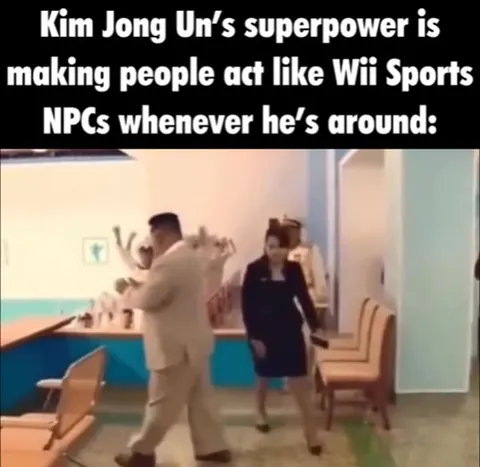 Kim Jong Un Wii Sports NPCs