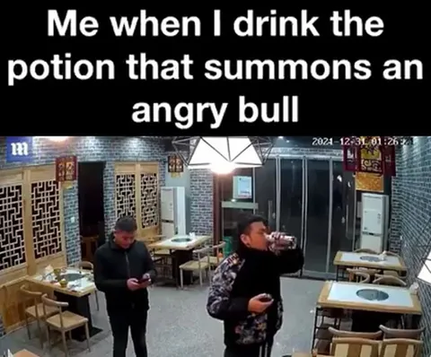 Potion Summons an Angry Bull