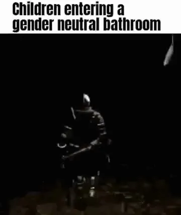 Children Entering a Gender Neutral Bathroom
